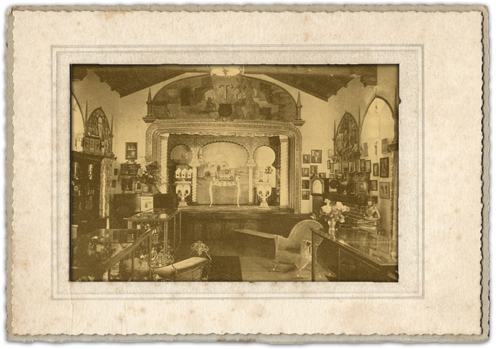 Photograph of the Thayer Magic Store at Brookledge