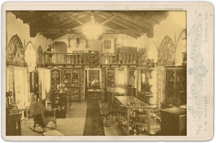 Photograph of the Thayer Magic Store at Brookledge